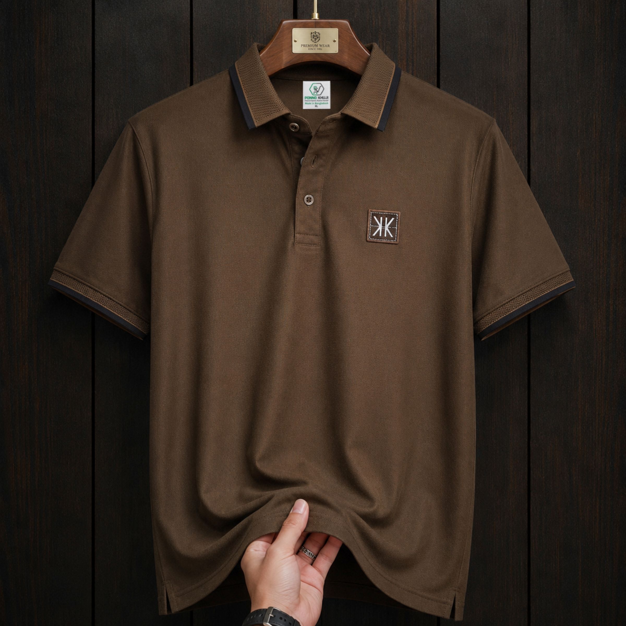 China Fabric premium summer polo Shirt for men