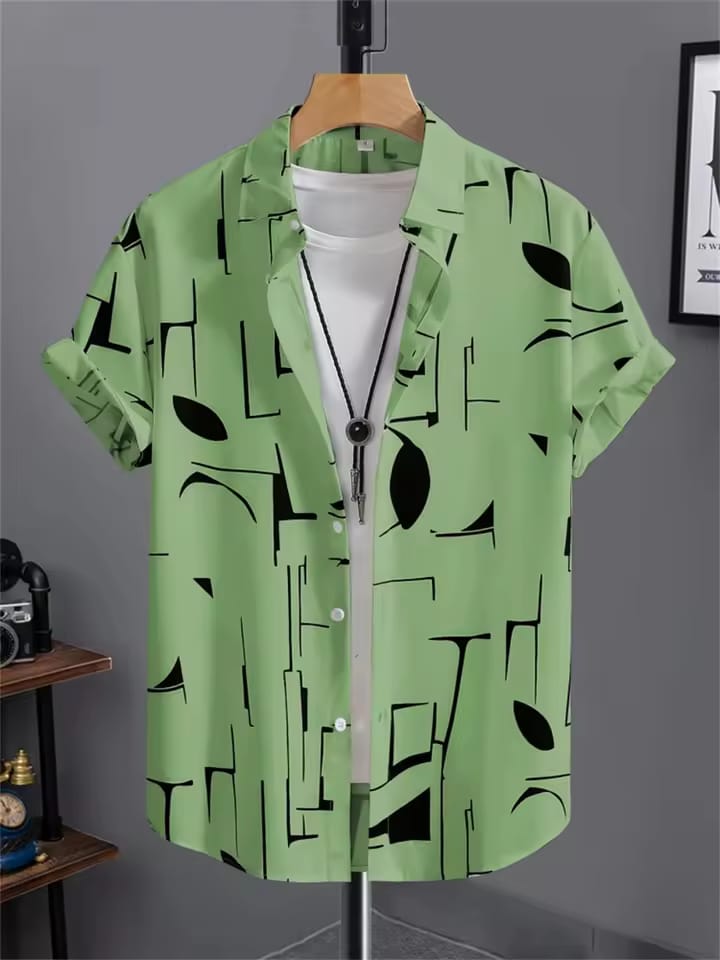 Premium china fabric ultra soft casual half sleeve summer Shirt for Men